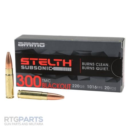 Picture of AMMO INC STELTH 300 BLACKOUT 220GR SUBSONIC, TMC, 20RD BOX