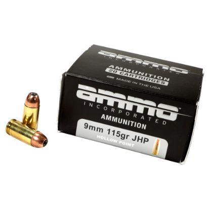 Picture of AMMO INC 9MM 115GR XTP JHP, 20RD BOX