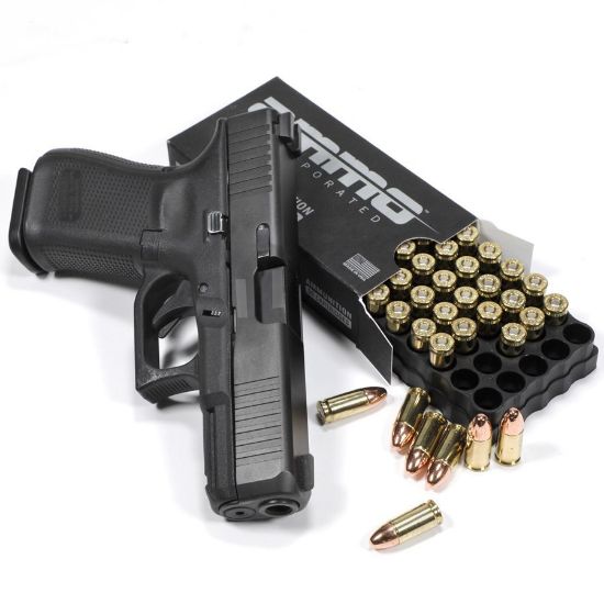 Ammo Inc 9MM 115 Grain TMC Total Metal Jacket, 50 Round Box, 50rd, 818778021512, AI-9115TMC-A50, RTG Parts