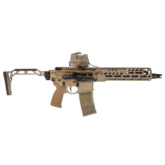 Picture of JMAC CUSTOMS SS-8RP 1913 FOLDING STOCK WITH RUBBER BUTTPAD, TAN