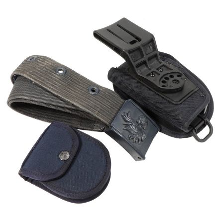 Picture of ITALIAN BLUE DUTY HOLSTER W/ CUFF CASE & BELT