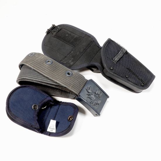 Picture of ITALIAN BLUE DUTY HOLSTER W/ CUFF CASE & BELT