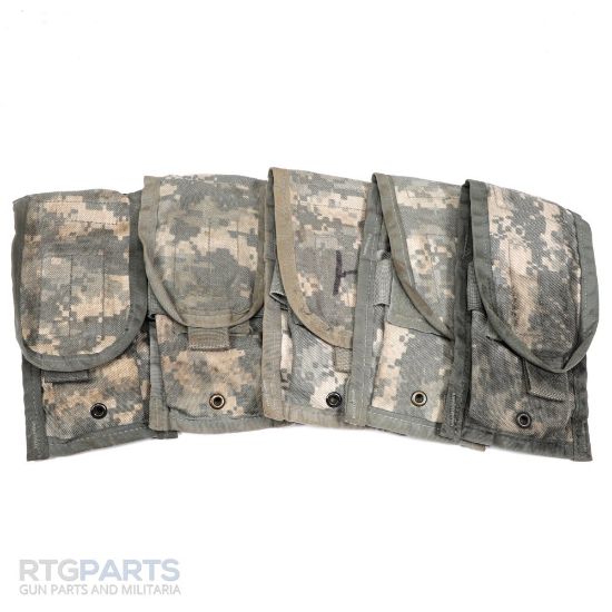 Picture of USGI ACU AR15 M4 DUAL MAGAZINE POUCH, AT-DIGITAL
