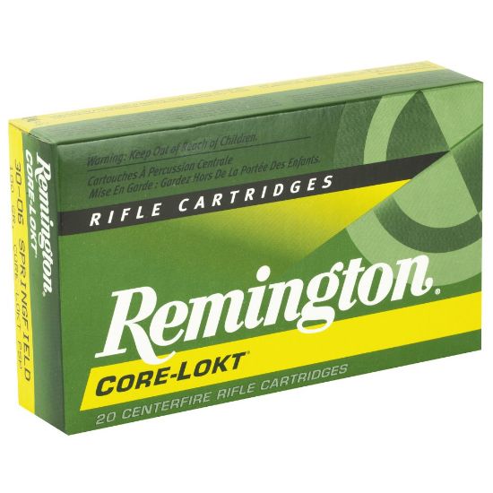Picture of REMINGTON CORE-LOKT 30-06 180GR PSP, 20RD/BOX