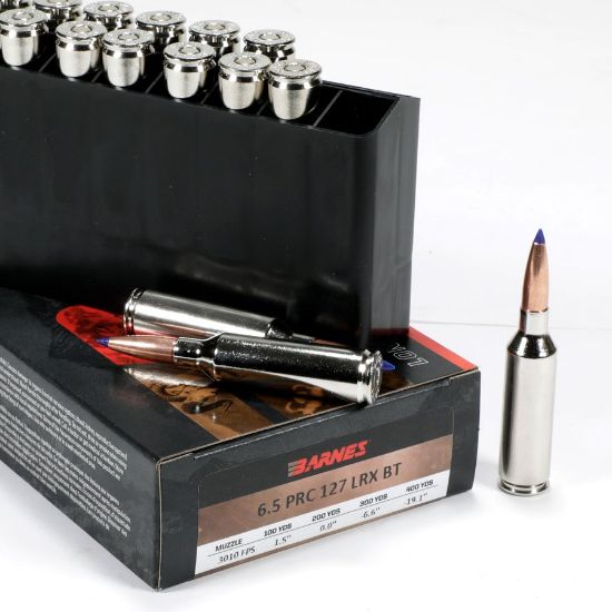 Picture of BARNES 6.5 PRC VOR-TX LONG RANGE 127GR LRX BT, 20RD BOX