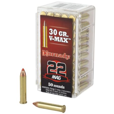 Picture of HORNADY VARMINT EXPRESS 22WMR 30GR V-MAX, 50RD/BOX