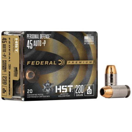 Picture of FEDERAL PD HST .45ACP +P 230GR JHP, 20RD BOX