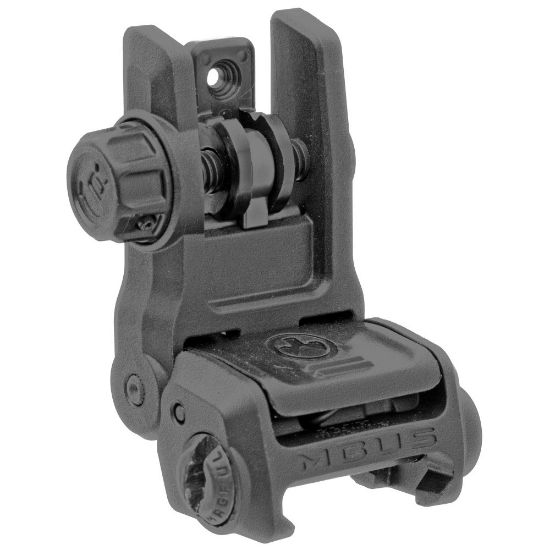 Picture of MAGPUL GEN 3 MBUS BACK-UP REAR SIGHT FOR PICATINNY, BLACK