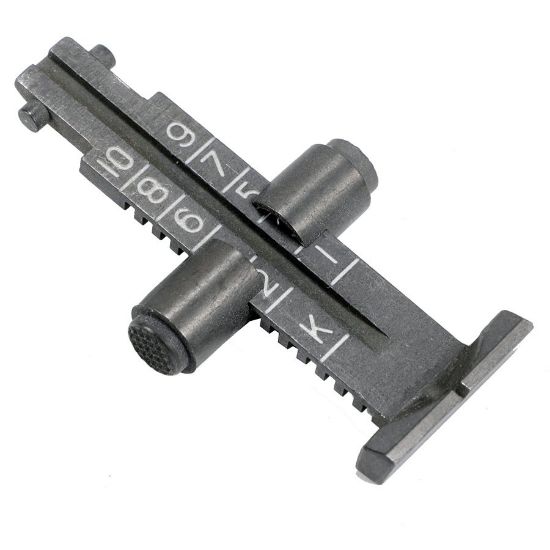 Picture of AK74 1000 METER REAR SIGHT, EAST GERMAN, K BATTLE MARK