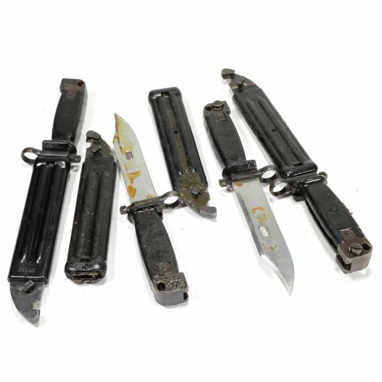 Picture of YUGO AK BLACK BAYONET FOR M64 M70 ZASTAVA ZPAP AK47 AKM AK74, G-VG