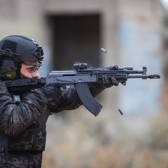 Picture of  MIDWEST INDUSTRIES AK47/AK74 ALPHA SERIES 6 INCH M-LOK HANDGUARD