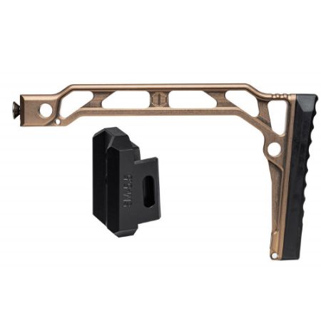 Picture of JMAC CUSTOMS SS-8RP WITH RUBBER BUTTPAD FOR 5.5MM FOLDING AK, TAN