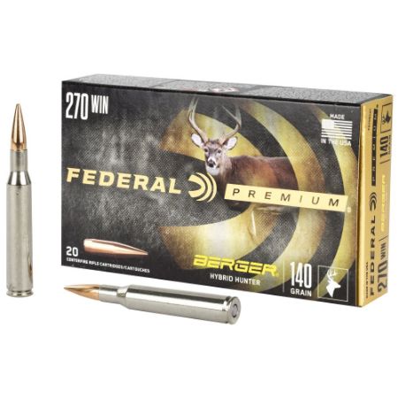 Picture of FEDERAL BERGER HYBRID HUNTER .270 WIN 140GR, 20RD/BOX