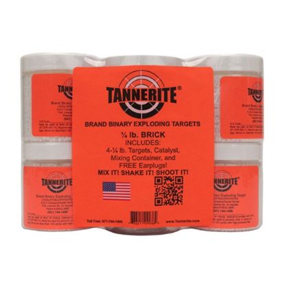 Picture of TANNERITE 4-PACK BRICK OF 1/4 POUND TARGETS