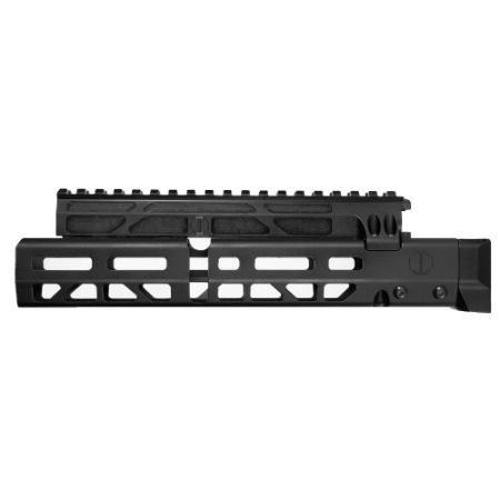 Picture of JMAC CUSTOMS 10.64 INCH M-LOK HANDGUARD WITH SLING LOOP CUT AND RAILED GAS TUBE