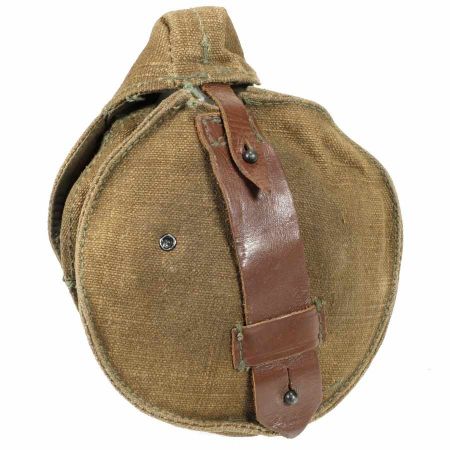 Picture of SOVIET AK47 75RD DRUM MAGAZINE POUCH, USED G-VG