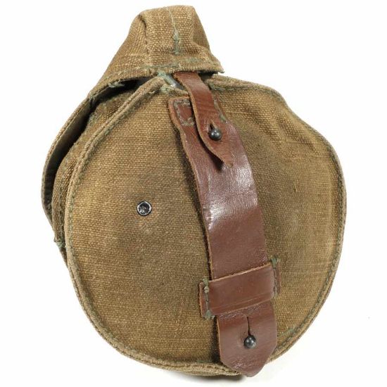 Picture of SOVIET AK47 75RD DRUM MAGAZINE POUCH, USED G-VG