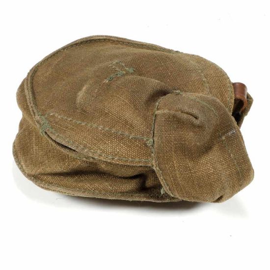 Picture of SOVIET AK47 75RD DRUM MAGAZINE POUCH, USED G-VG