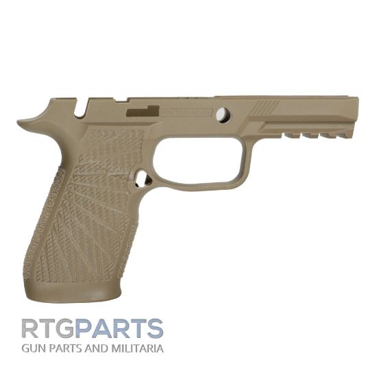 Picture of WILSON COMBAT WC320 GRIP MODULE, TAN, P320 CARRY SIZE, W/ SAFETY