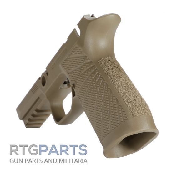 Picture of WILSON COMBAT WC320 GRIP MODULE, TAN, P320 CARRY SIZE, W/ SAFETY
