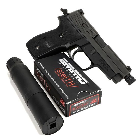 Picture of AMMO INC STELTH 9MM 165GR TMC, SUB-SONIC, 50RD BOX