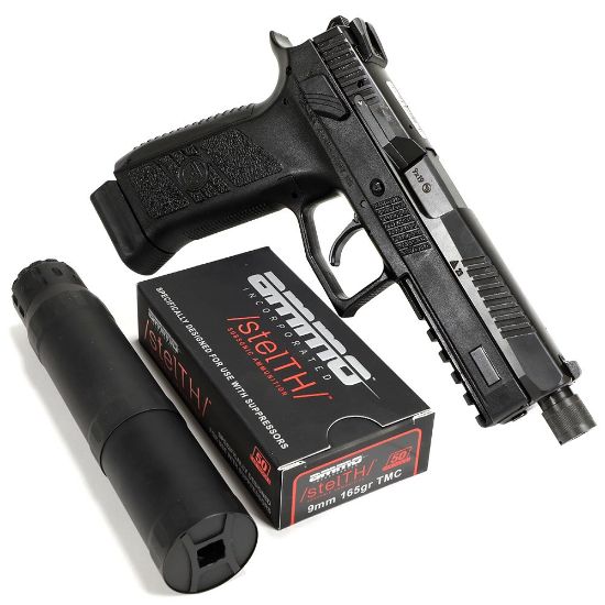Picture of AMMO INC STELTH 9MM 165GR TMC, SUB-SONIC, 50RD BOX