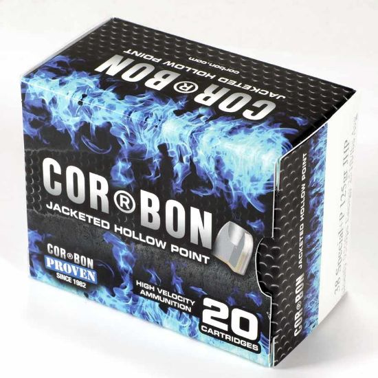 Picture of CORBON SELF DEFENSE 38 SPECIAL +P 125GR JHP, 20RD BOX 