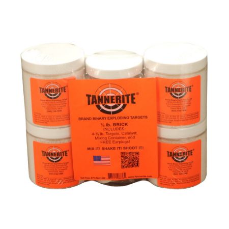 Picture of TANNERITE 4-PACK BRICK OF 1/2 POUND TARGETS