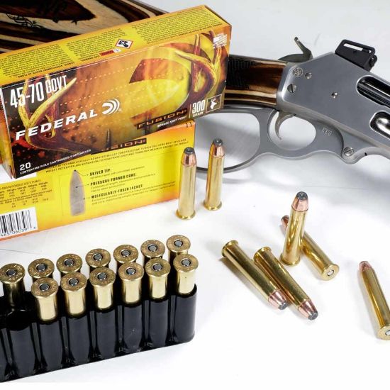 Picture of FEDERAL FUSION 45-70 GOVERNMENT 300GR BONDED SOFT POINT, 20RD BOX