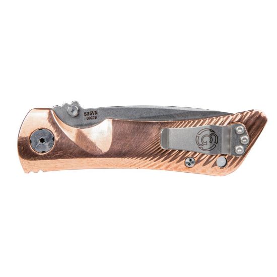 Picture of SOUTHERN GRIND SPIDER MONKEY FOLDING KNIFE 3.25" DROP POINT COPPER HANDLE