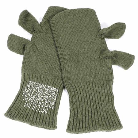 Picture of USGI WOOL TRIGGER FINGER MITTENS, ONE PAIR