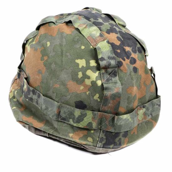 Picture of GERMAN REVERSIBLE HELMET COVER, DESERT & FOREST CAMO