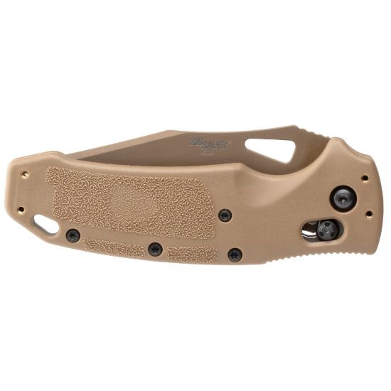Picture of HOGUE K320 M17/M18 FOLDING KNIFE, TAN, TANTO POINT 3.5", PVD COYOTE TAN FINISH