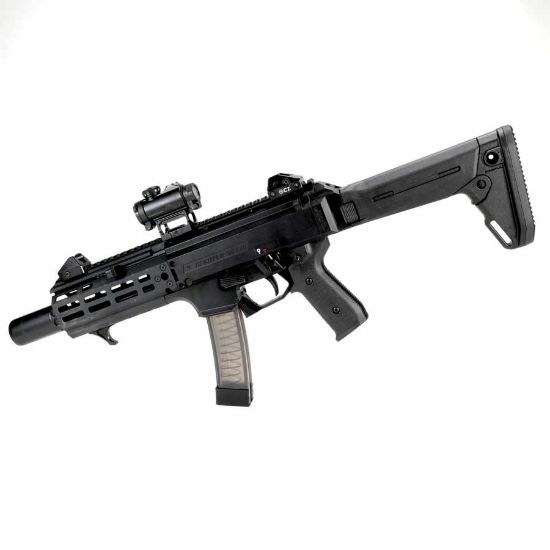 Picture of REPTILIA LINK STOCK ADAPTER WITH MAGPUL ZHUKOV FOLDING STOCK, FITS CZ EVO 3, BLACK