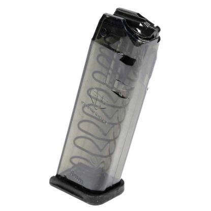 Picture of ETS GLOCK 17 CARBON SMOKE 9MM 17RD MAGAZINE, MODEL 17 19 26 34