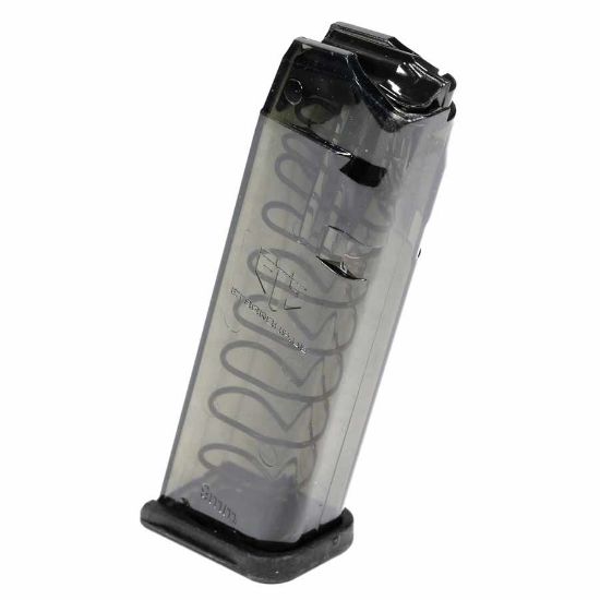 Picture of ETS GLOCK 17 CARBON SMOKE 9MM 17RD MAGAZINE, MODEL 17 19 26 34