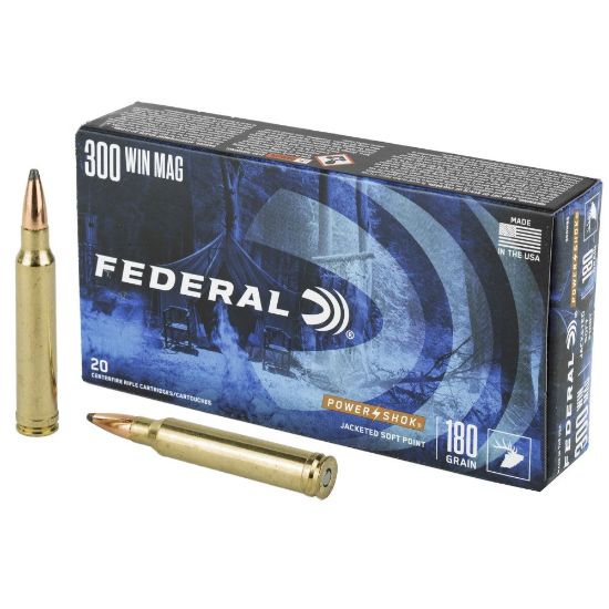 Picture of FEDERAL POWER-SHOK 300 WIN MAG 175GR SP 20RD/BOX