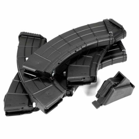 Picture of 5-PACK AK47 30RD 7.62x39 MAGS WITH LOADER, COMBO DEAL, AC-UNITY