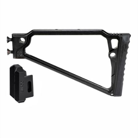 Picture of JMAC CUSTOMS TS-8RP FOLDING STOCK WITH RUBBER BUTTPAD FOR 5.5MM FOLDING AK