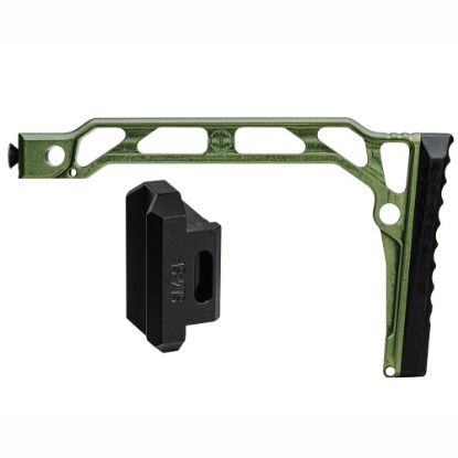 Picture of JMAC CUSTOMS SS-8RP WITH RUBBER BUTTPAD FOR SAM7SF, GREEN