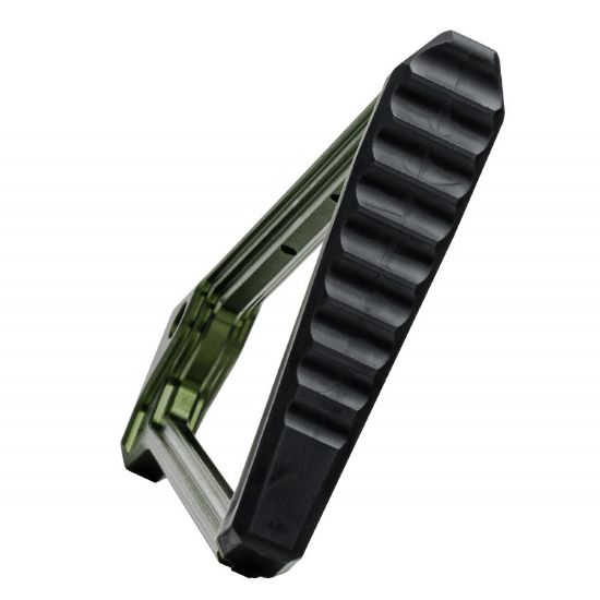 Picture of JMAC CUSTOMS TS-8P WITH RUBBER BUTTPAD FOR 5.5MM FOLDING AK, GREEN