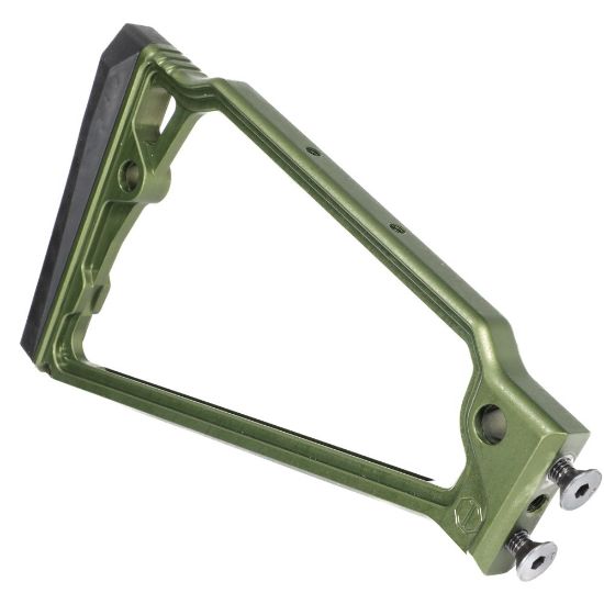 Picture of JMAC CUSTOMS TS-8RP STOCK WITH RUBBER BUTTPAD FOR SAM7SF, GREEN