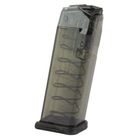 Picture of ETS GLOCK 19 CARBON SMOKE 9MM 15RD MAGAZINE, MODEL 19 26