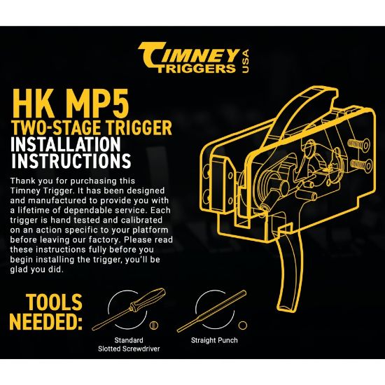Picture of TIMNEY HK MP5 TWO STAGE TRIGGER 