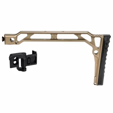 Picture of JMAC CUSTOMS SS-9RP 1913 FOLDING STOCK WITH RUBBER BUTTPAD, TAN