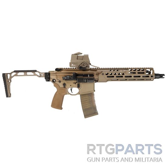 Picture of JMAC CUSTOMS SS-9RP 1913 FOLDING STOCK WITH RUBBER BUTTPAD, TAN