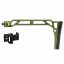 Picture of JMAC CUSTOMS SS-9RP 1913 FOLDING STOCK WITH RUBBER BUTTPAD, GREEN