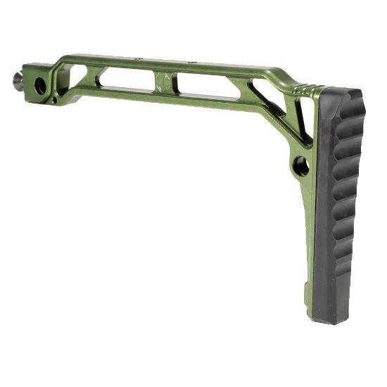 Picture of JMAC CUSTOMS SS-9RP FOR 4.5MM FOLDING AK WITH RUBBER BUTTPAD, GREEN
