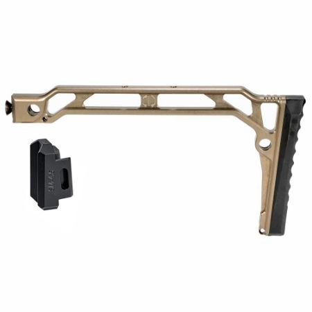 Picture of JMAC CUSTOMS SS-9RP FOR 4.5MM FOLDING AK WITH RUBBER BUTTPAD, TAN