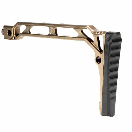 Picture of JMAC CUSTOMS SS-9RP WITH RUBBER BUTTPAD FOR 5.5MM FOLDING AK, TAN
